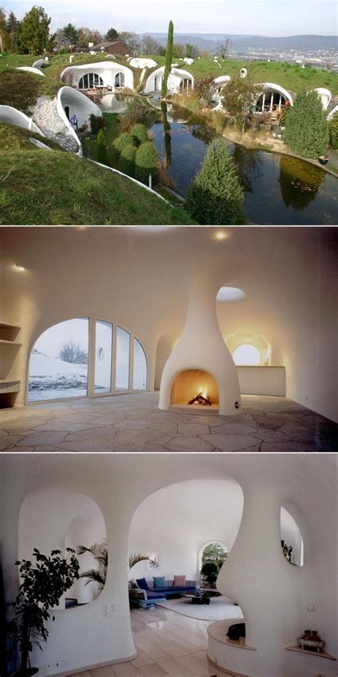 Switzerland S Earth Houses Resemble Real Life Hobbit Holes