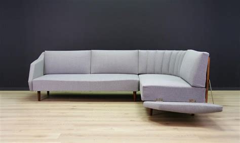 Stockholm sofa with resting unit and storage, the product is available in fabrics and leathers. Sofa Retro Teak Danish Design Classic, 1960-1970 For Sale ...