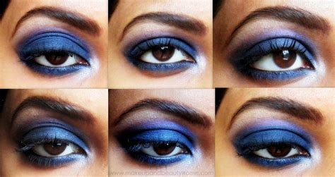 Navy Blue Eye Makeup For Brown Eyes Makeupview Co
