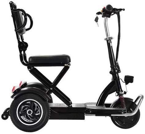 CYGGL Electric Tricycle Foldable Mobility Scooter For Adults Mini