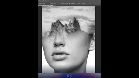 Double Exposure Effect Photoshop Tutorial For Beginners Youtube