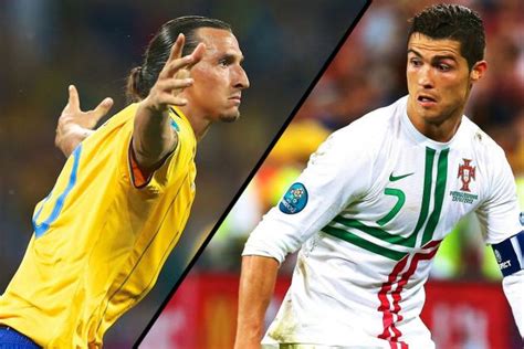 Cristiano Ronaldo And Zlatan Ibrahimovic Face Off For 2014 World Cup