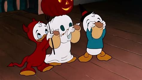 Donald Duck Trick Or Treat Huey Dewey And Louie Trick Or Treat