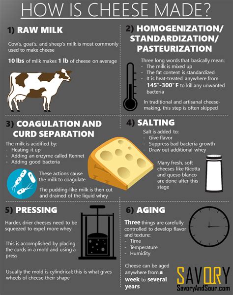 How Is Cheese Made The 6 Step Process