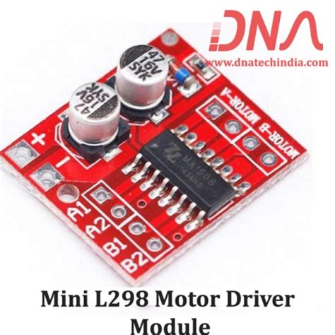 Buy Online In India Mini L298 Motor Driver At Low Cost From Dna Technology