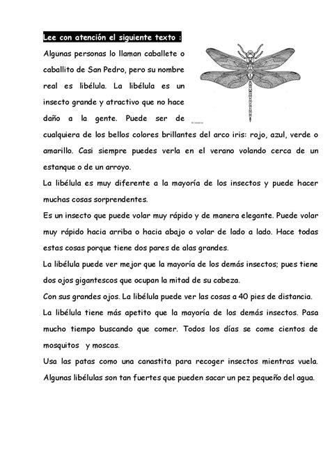 Lectura n° 1 muchos expertos recomiendan no dar a los hijos un móvil inte. 20-textos-compresion-lectora-012 | Comprensión lectora ...