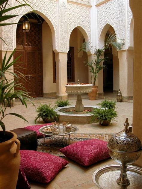 charming morocco style patio designs digsdigs