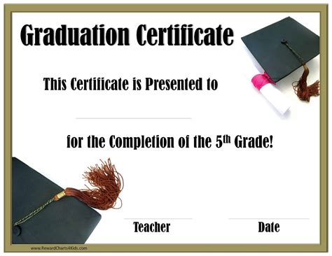 If you have a tight budget, you can save a. School Graduation Certificates | Customize online with or ...