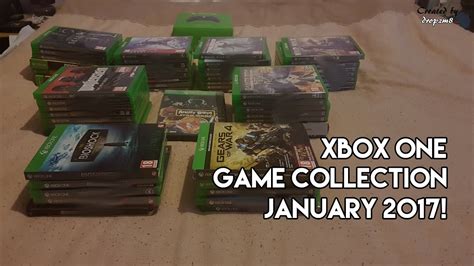 Xbox One Game Collection January 2017 Youtube