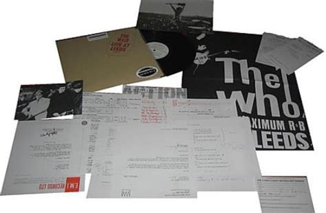 The Who Live At Leeds Gm Sealed US Vinyl LP Album LP Record