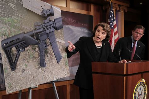 Senator Dianne Feinstein And Democrats Introduce Bill To Ban Hundreds
