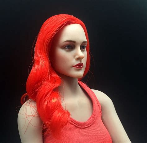 Belet 16 Blonde Redhead Head Sculpt For Phicen Kumik Ud Ld Action