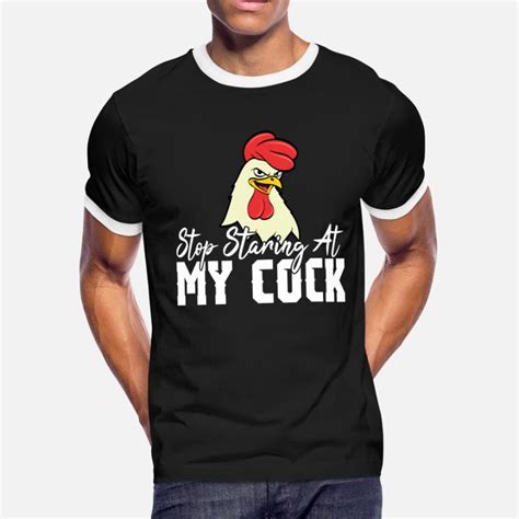 Shop Look At My Cock T Shirts Online Spreadshirt