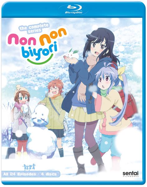 Sentai Filmworks Non Non Biyori Complete Collection Blu Ray Use Retro