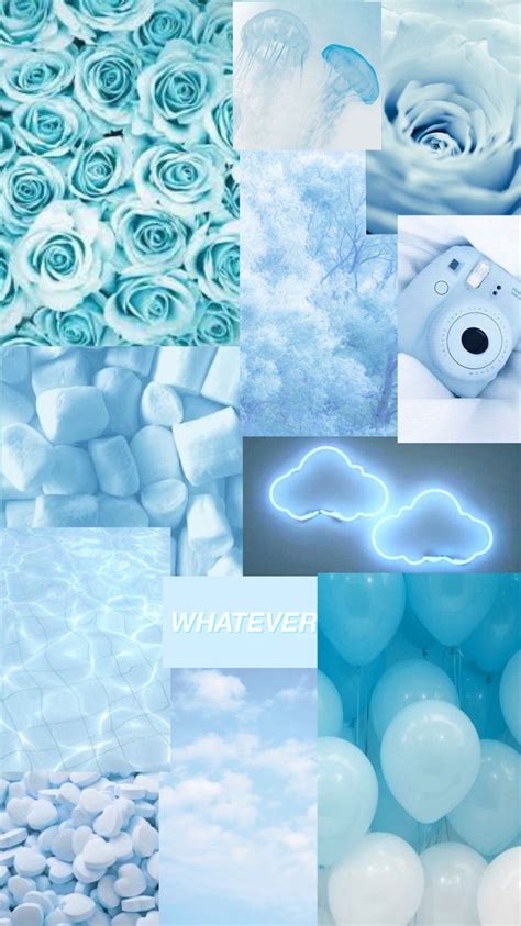 Aesthetic Bleu Pastel🦋 Pretty Wallpaper Iphone Aesthetic Iphone