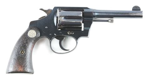 C Colt Police Positive 38 Special Revolver 1934