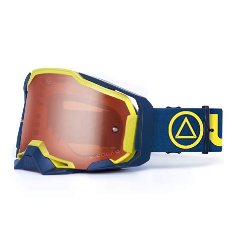 Uller Stone Yellow Professional Range Motocross And Enduro Goggles For