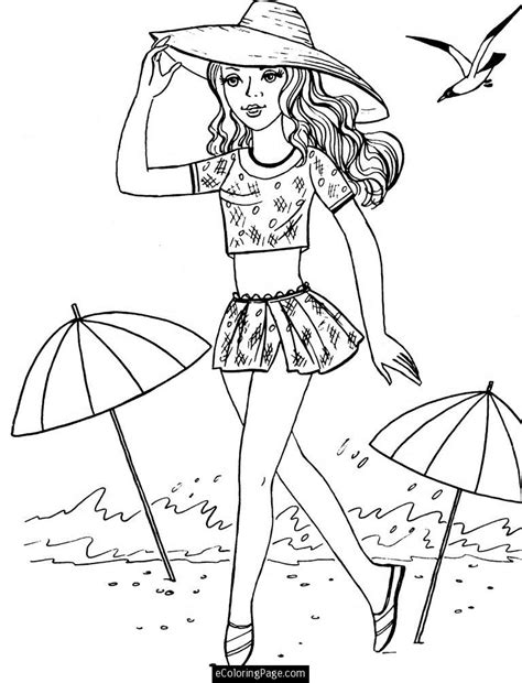 Printable Coloring Pages Barbie - Coloring Home