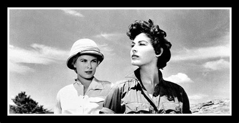 Grace Kelly And Ava Gardner In A Scene From Mgm S Mogambo Grace Kelly Princess Grace Ava