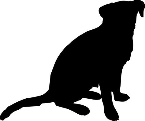 Dog Puppy Silhouette Clip Art Silhouettes Png Download 1000834