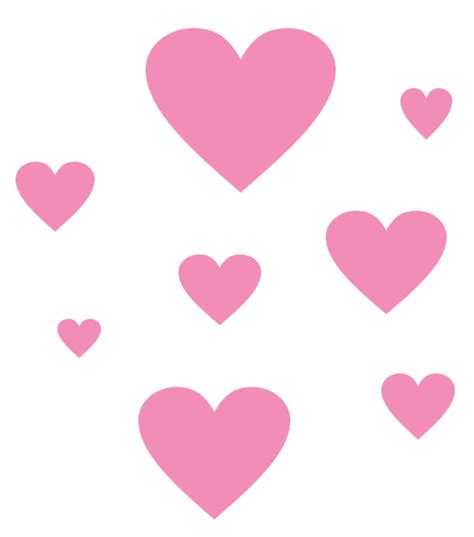 Ftestickers Pink Hearts Sticker By Picsart