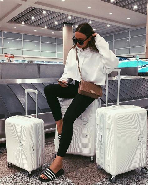 Airport Outfit Ideas The Pieces You Need To Travel Cute Travel Outfits Fashion Travel