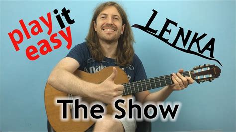 The Show Lenka Fingerstyle Guitar Cover Tabs Sheet Music Youtube