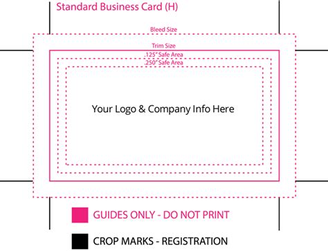 This type of business card offers additional space to display information and designs when the card is opened up. Standard Business Card Size