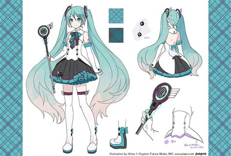 Hatsune Miku Magical Mirai 2017 Concept Art Released