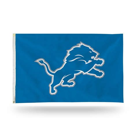 Official Licensed Nfl Detroit Lions 3x5 Flag 3 Day Flags
