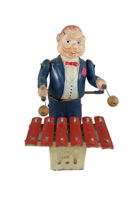 Buy 1950s Xylophone Player Tin Toy From David Calleja Trading