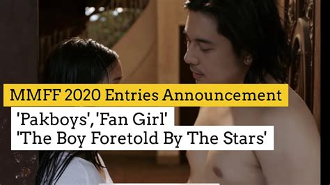 Mmff 2020 Announcement Of Entries 3 3 The Joke Paulo Avelino S Frontal Exposure In Fan Girl