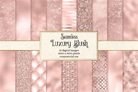 Luxury Blush Textures 116306 Patterns Design Bundles