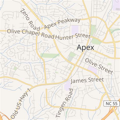 Map Of Apex Nc Living Room Design 2020