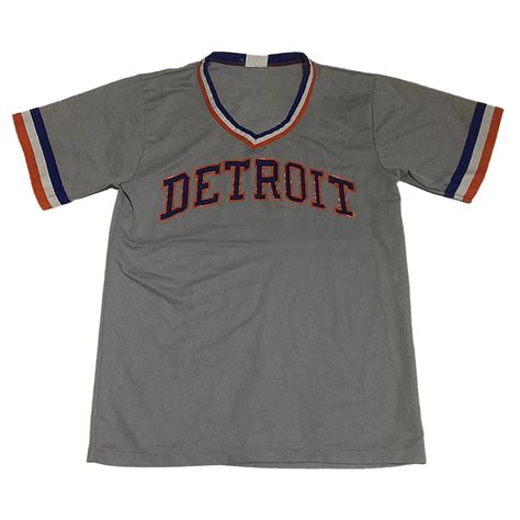 Vintage Detroit Tigers Jersey Etsy