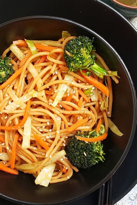 Shrimp and lobster are also fairly common. Vegetable Lo Mein Noodles - InstantPot | Recipe in 2020 ...