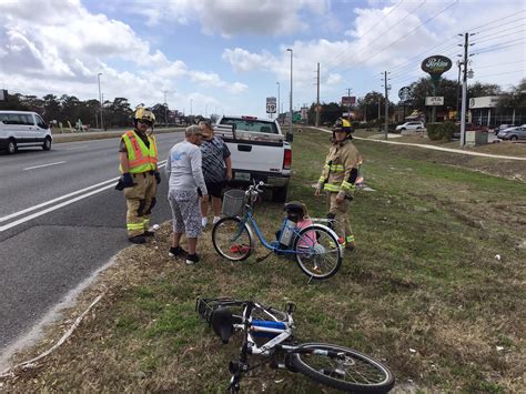 Cyclist struck by car at Commercial Way and Breakwater Blvd. - Hernando Sun