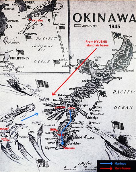 Okinawa Battlefield Map