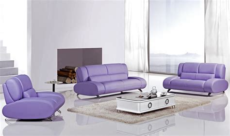 Purple Sofa Set Couch And Sofa Ideas Interior Design