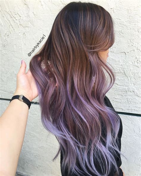 Image Result For Lilac Balayage Brown Hair Splendid Haarfarben