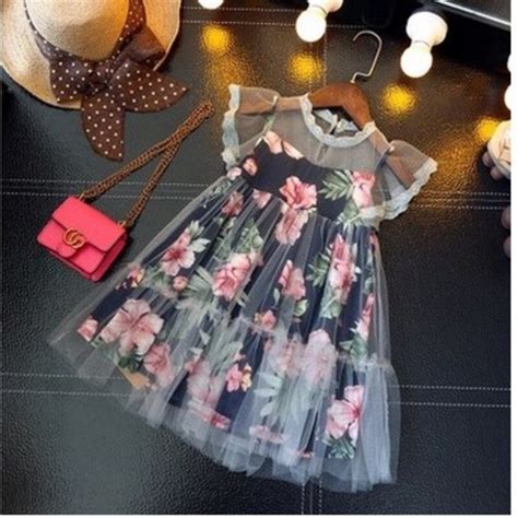 Bibicola Girls Dress 2018 Summer New Princess Dress Clothing Girls