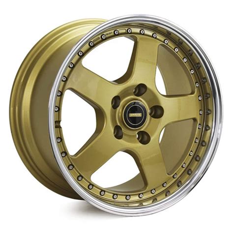Simmons Fr1 Gold Polish Lip 19x85 5x1143 Wheel Cnc Wheels