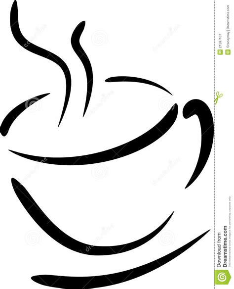 Coffee Cup Illustration Stock Vector Illustration Of