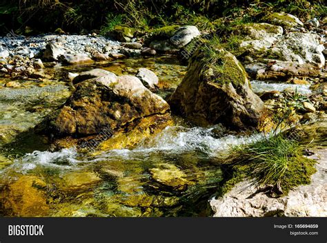 Creek Fast Flowing Image And Photo Free Trial Bigstock