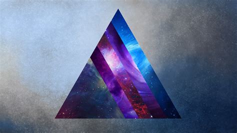 Space Prism Triangle Hd Wallpapers Desktop And Mobile Images And Photos