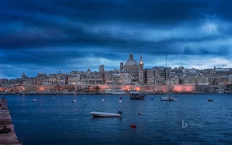 Malta Architecture Harbour Valletta Hd Wallpaper Peakpx