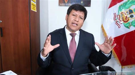 ministro alencastre da por concluida la designación de rogelio huamani vinculado a perú libre