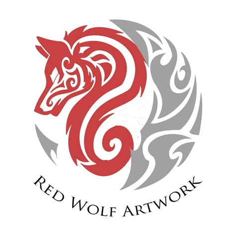 Red Wolf Artwork