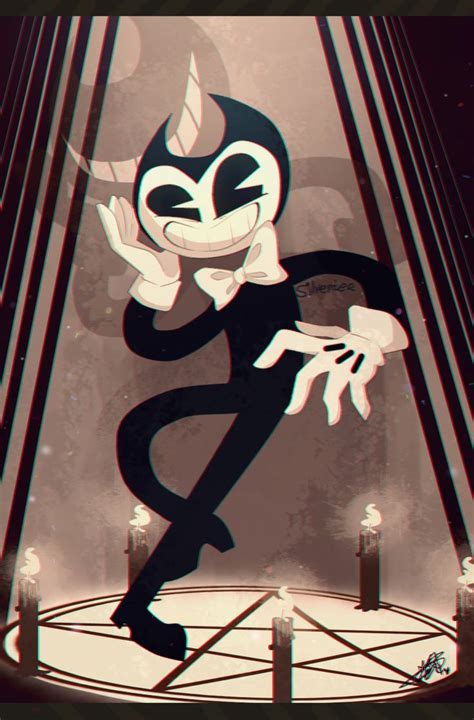 Bendy By Silventer On Deviantart Bendy And The Ink Machine Art Artist