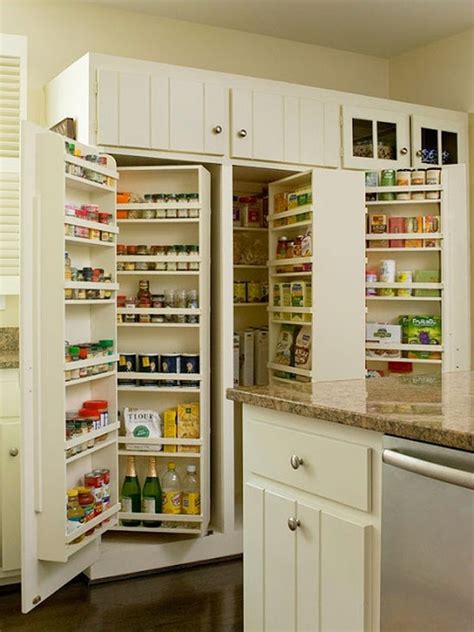 Adding clear labels to different sized containers and jars will make your life a whole lot easier. 30 Kitchen pantry cabinet ideas for a well-organized kitchen